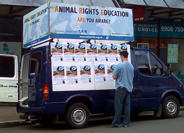 Animal Liberation NSW education van