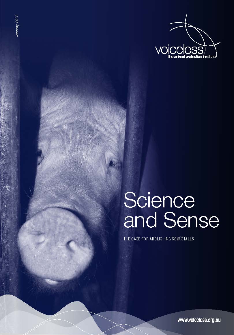 Voiceless report - Science and Sense - COVER