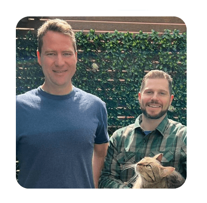 Mike Rosalky and Naaman Kranz, 2022 Voiceless Brian Sherman Animal Law Prize recipients